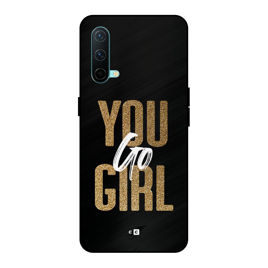 Confident Girl Metal Back Case for OnePlus Nord CE 5G