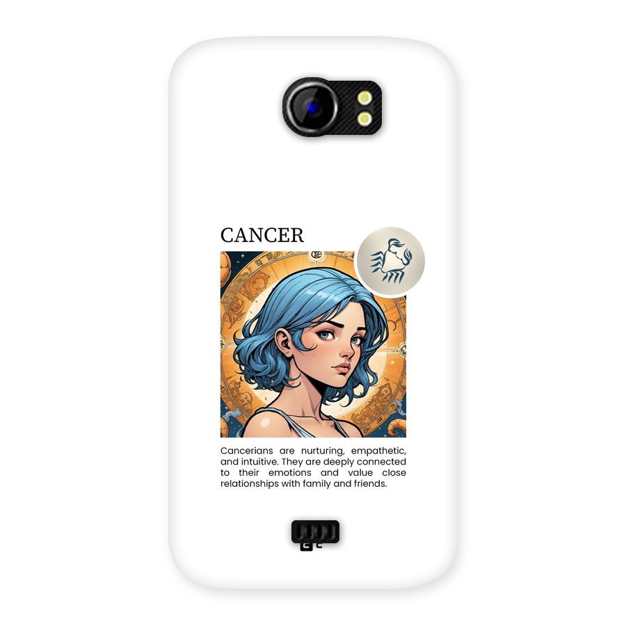 Connected Cancer Back Case for Canvas 2 A110