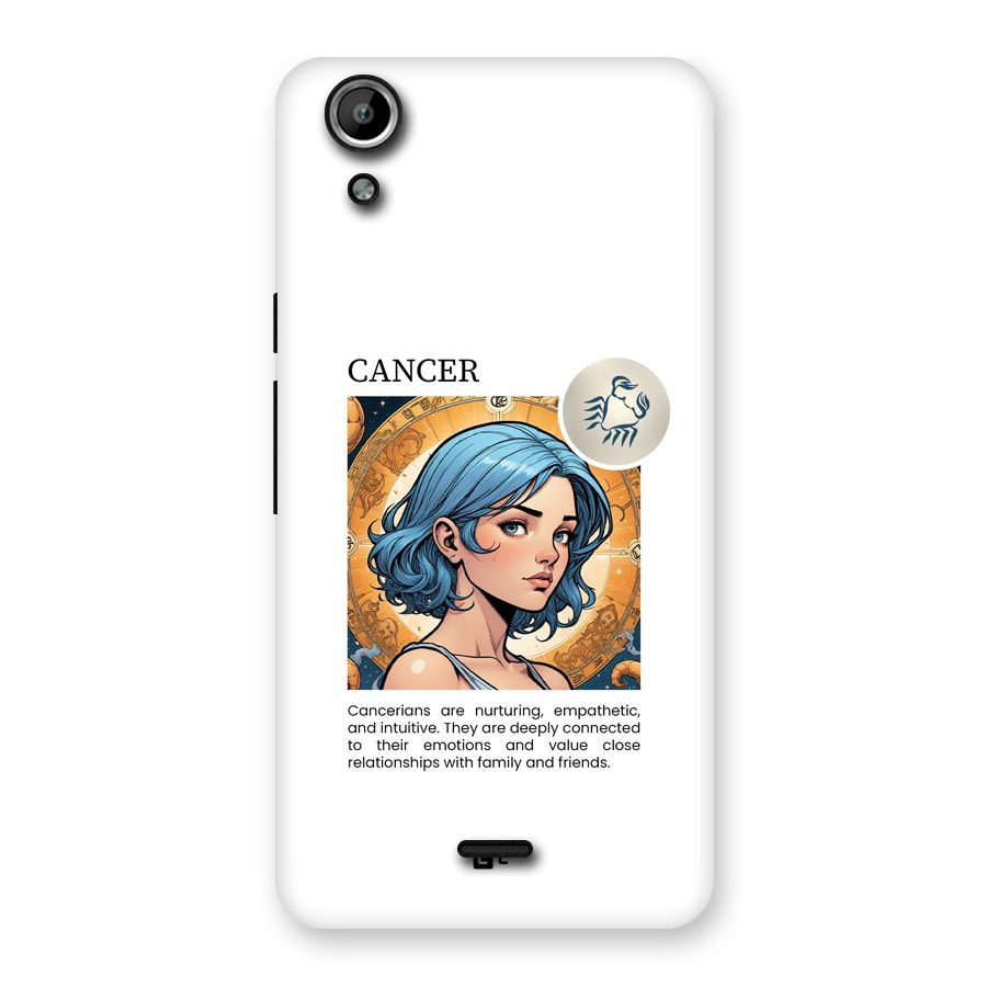 Connected Cancer Back Case for Canvas Selfie Lens Q345