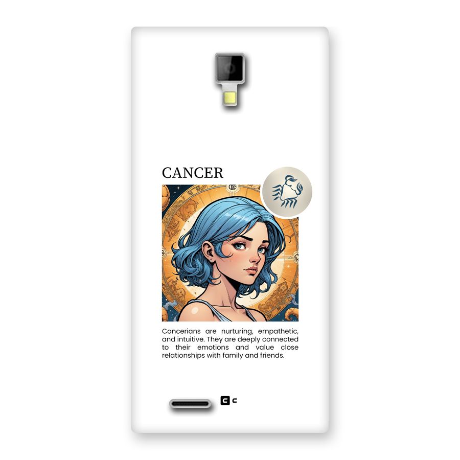 Connected Cancer Back Case for Canvas Xpress A99