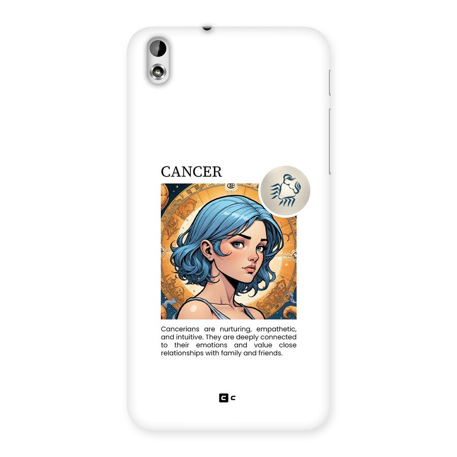 Connected Cancer Back Case for Desire 816g