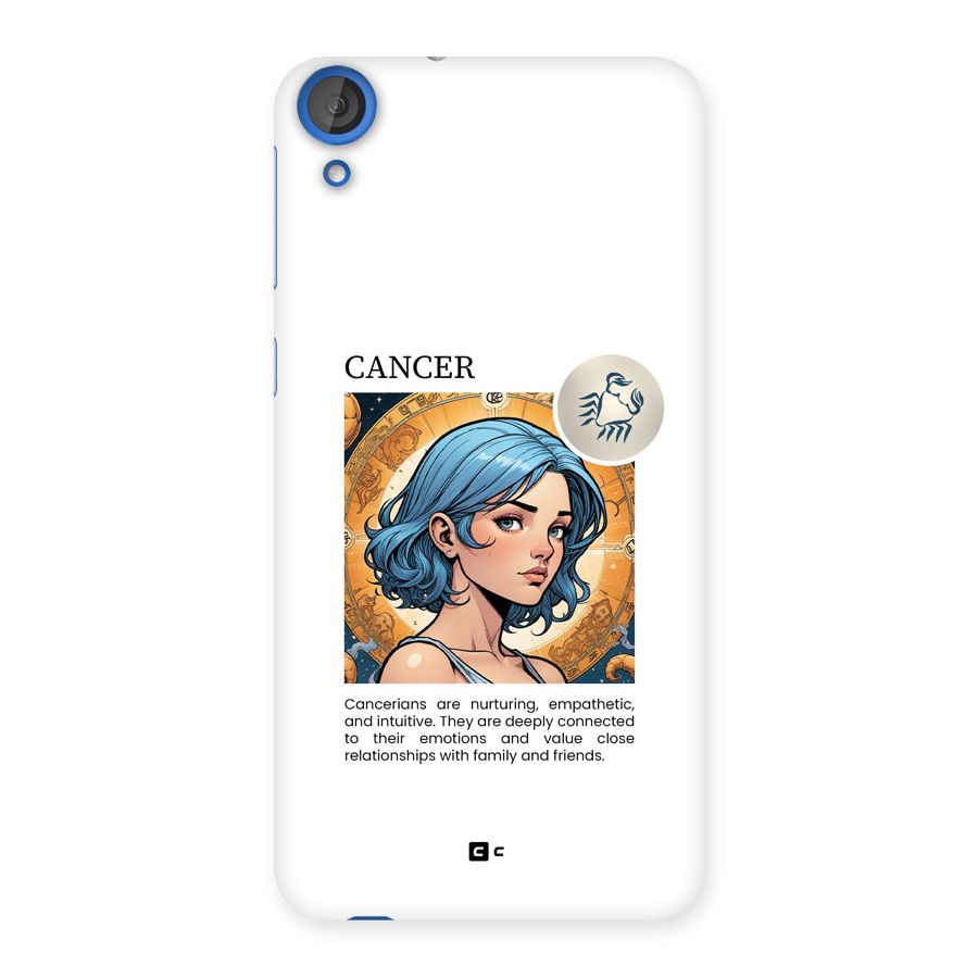 Connected Cancer Back Case for Desire 820