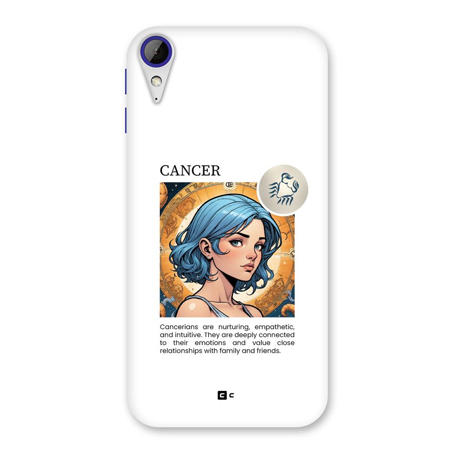 Connected Cancer Back Case for Desire 830