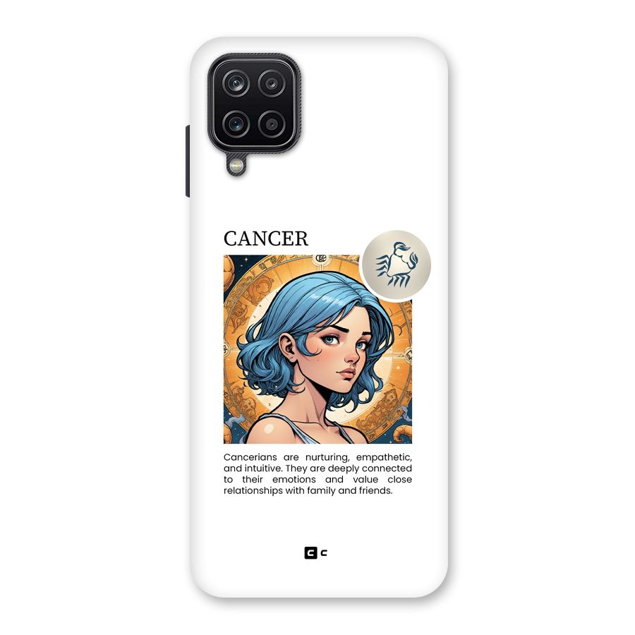 Connected Cancer Back Case for Galaxy A12
