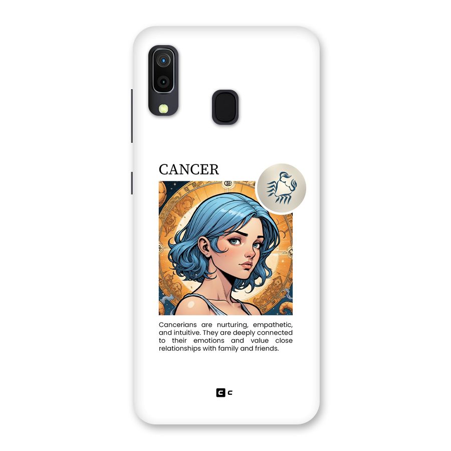 Connected Cancer Back Case for Galaxy A20