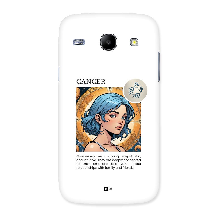 Connected Cancer Back Case for Galaxy Core