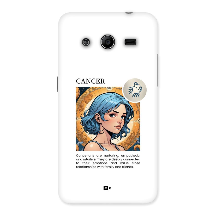 Connected Cancer Back Case for Galaxy Core 2