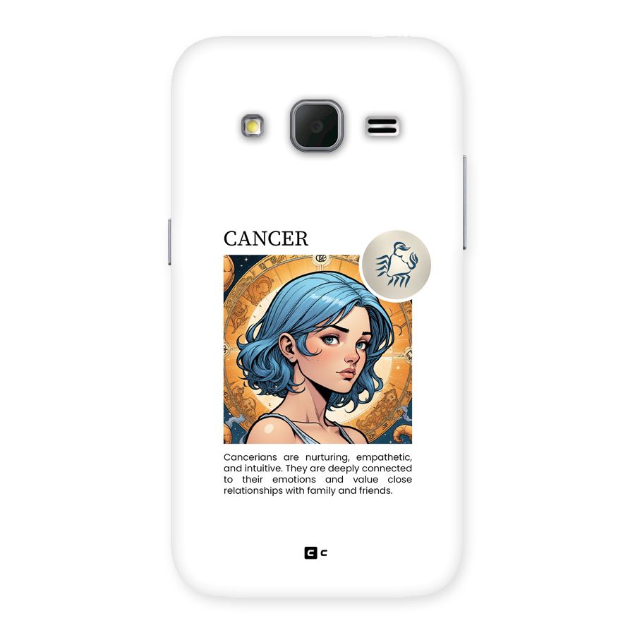 Connected Cancer Back Case for Galaxy Core Prime