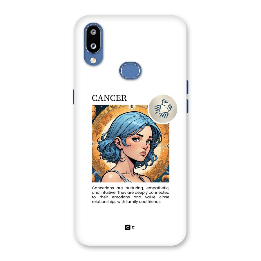 Connected Cancer Back Case for Galaxy M01s
