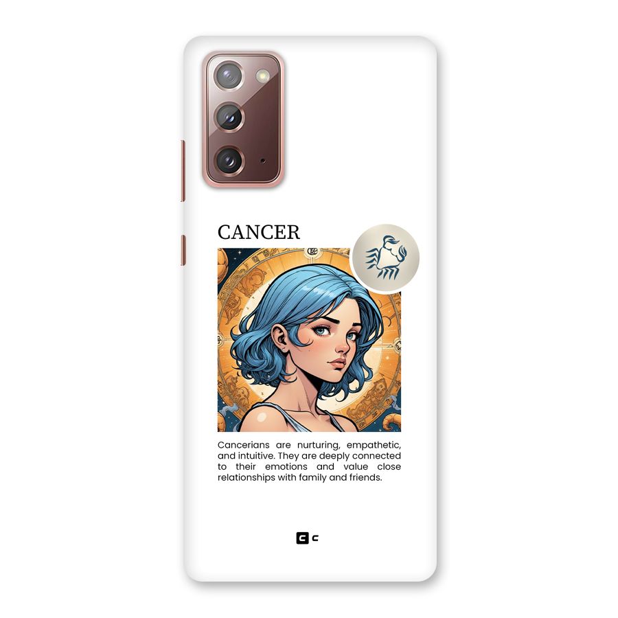 Connected Cancer Back Case for Galaxy Note 20