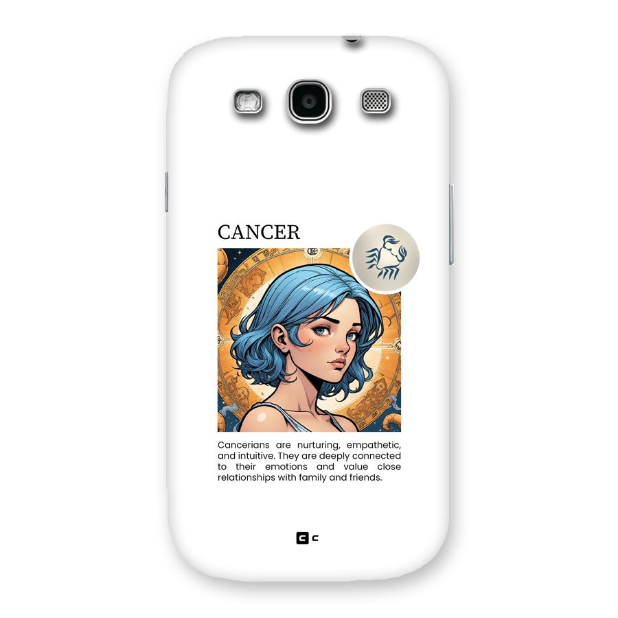 Connected Cancer Back Case for Galaxy S3