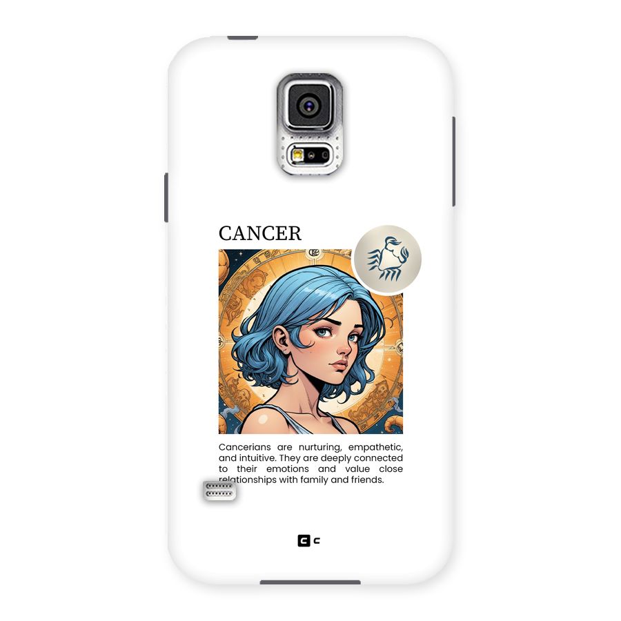 Connected Cancer Back Case for Galaxy S5