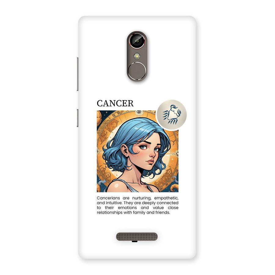 Connected Cancer Back Case for Gionee S6s