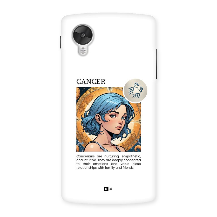 Connected Cancer Back Case for Google Nexus 5