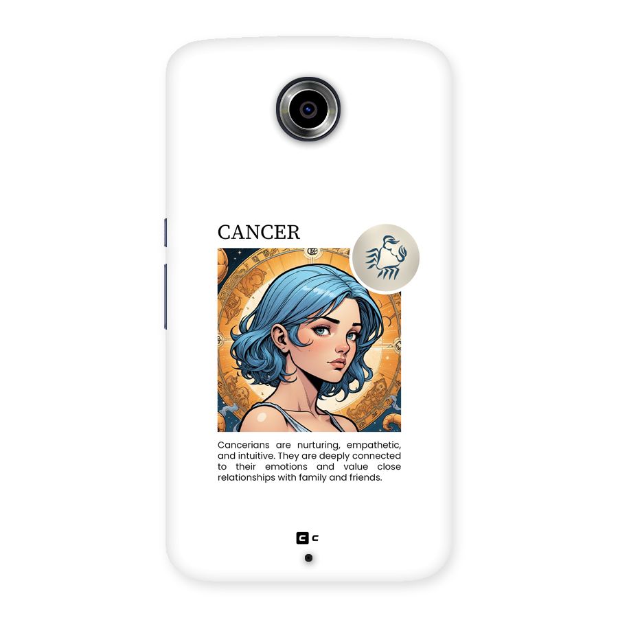 Connected Cancer Back Case for Google Nexus 6