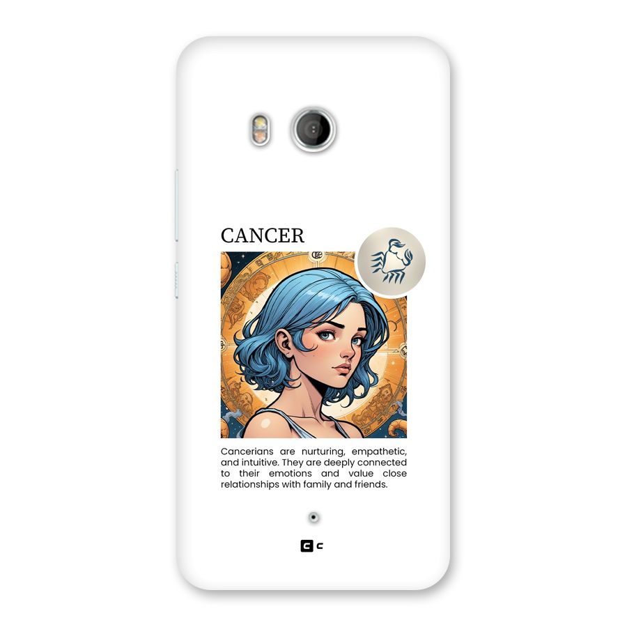 Connected Cancer Back Case for HTC U11