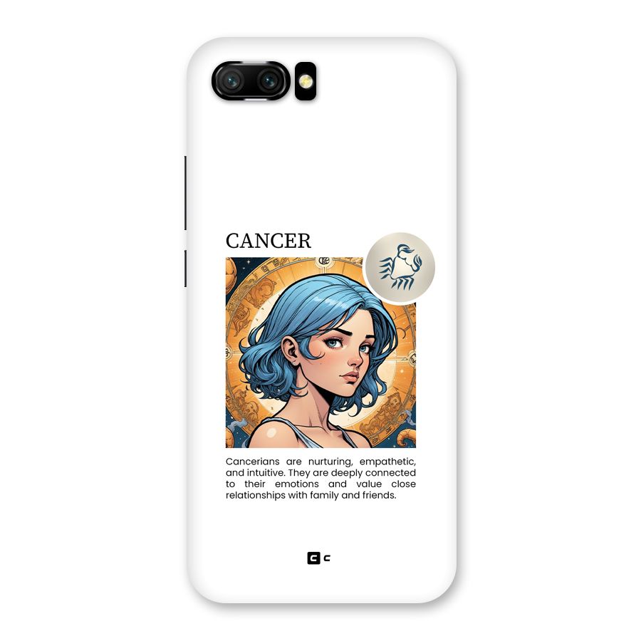 Connected Cancer Back Case for Honor 10
