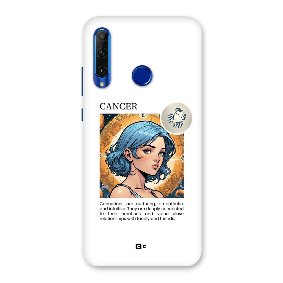 Connected Cancer Back Case for Honor 20i