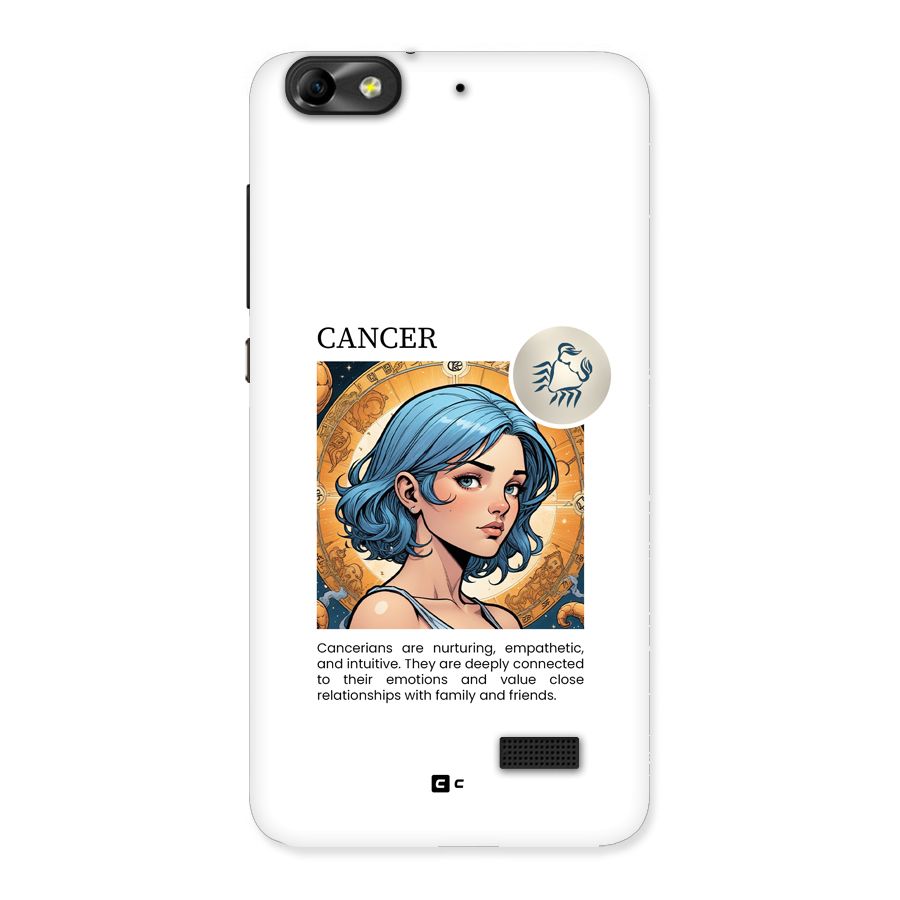 Connected Cancer Back Case for Honor 4C