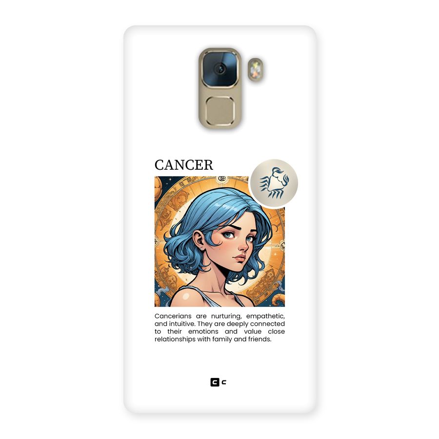 Connected Cancer Back Case for Honor 7