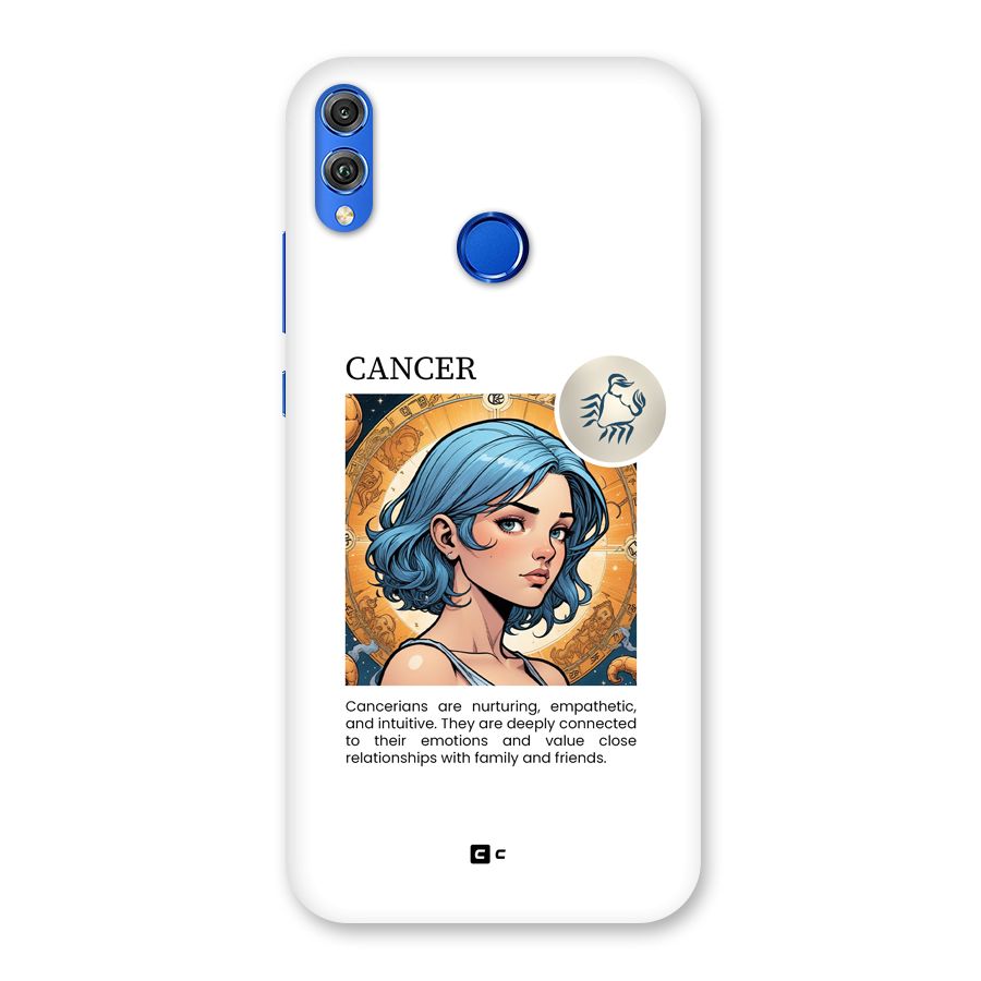 Connected Cancer Back Case for Honor 8X