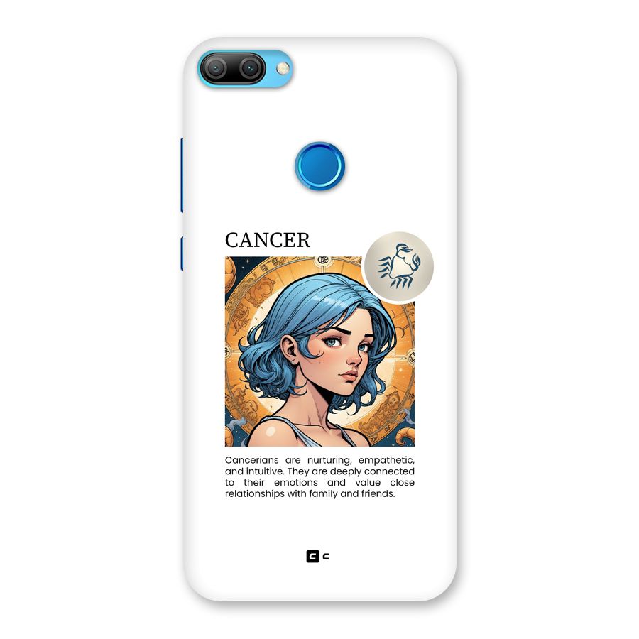 Connected Cancer Back Case for Honor 9N