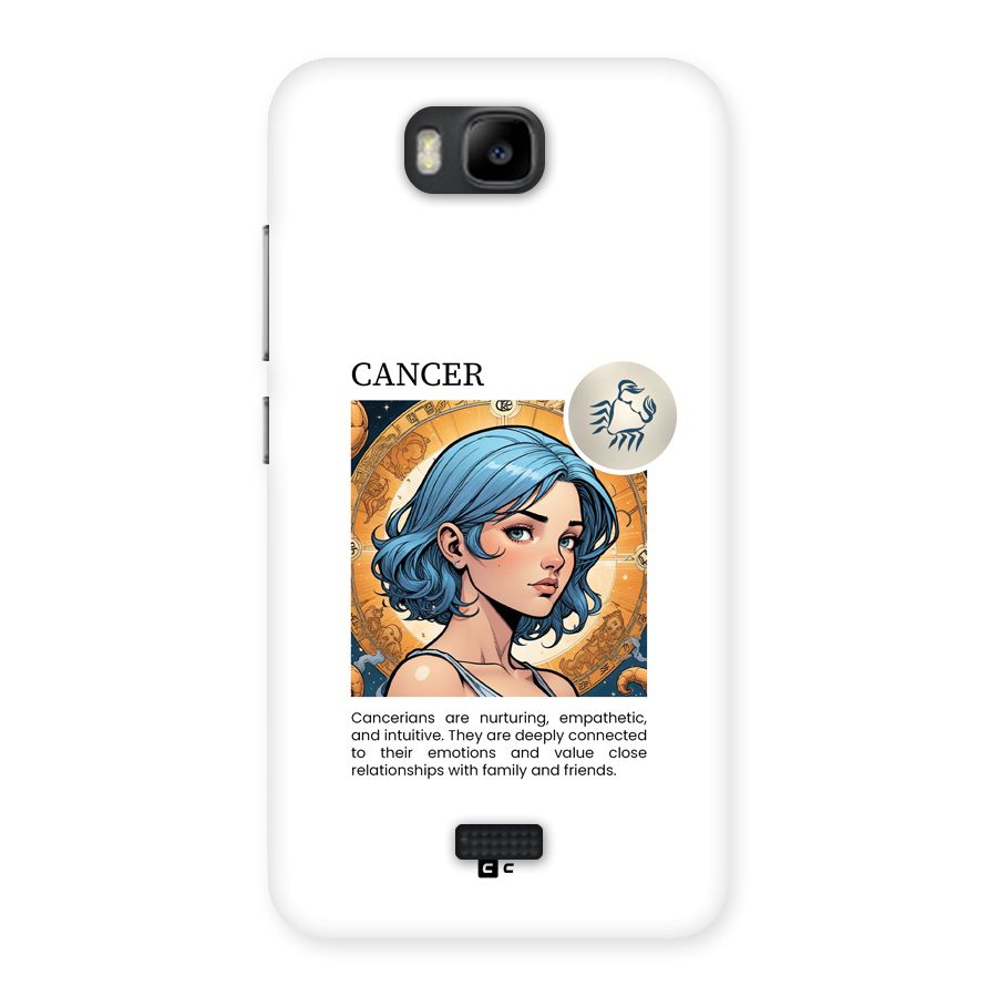 Connected Cancer Back Case for Honor Bee