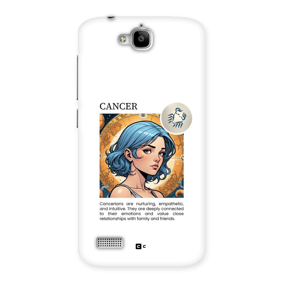 Connected Cancer Back Case for Honor Holly