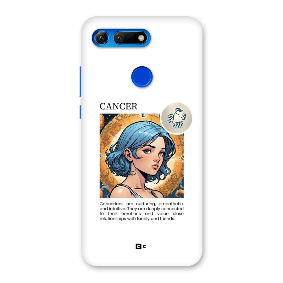Connected Cancer Back Case for Honor View 20