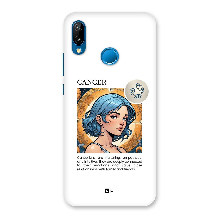 Connected Cancer Back Case for Huawei P20 Lite