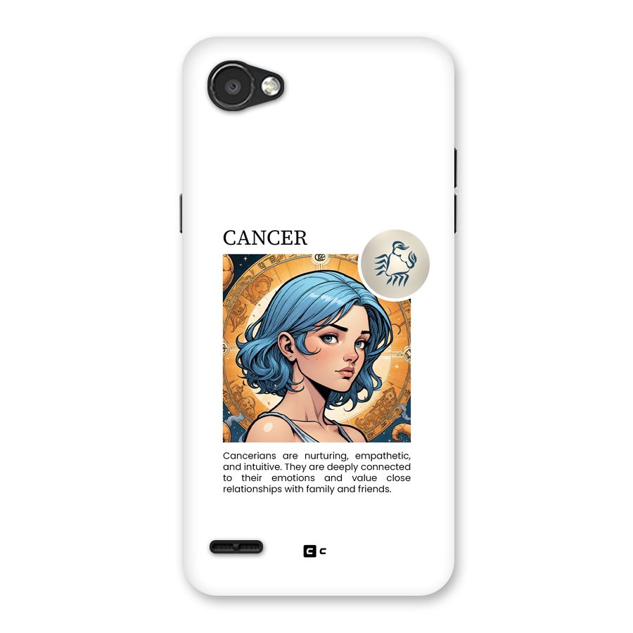 Connected Cancer Back Case for LG Q6