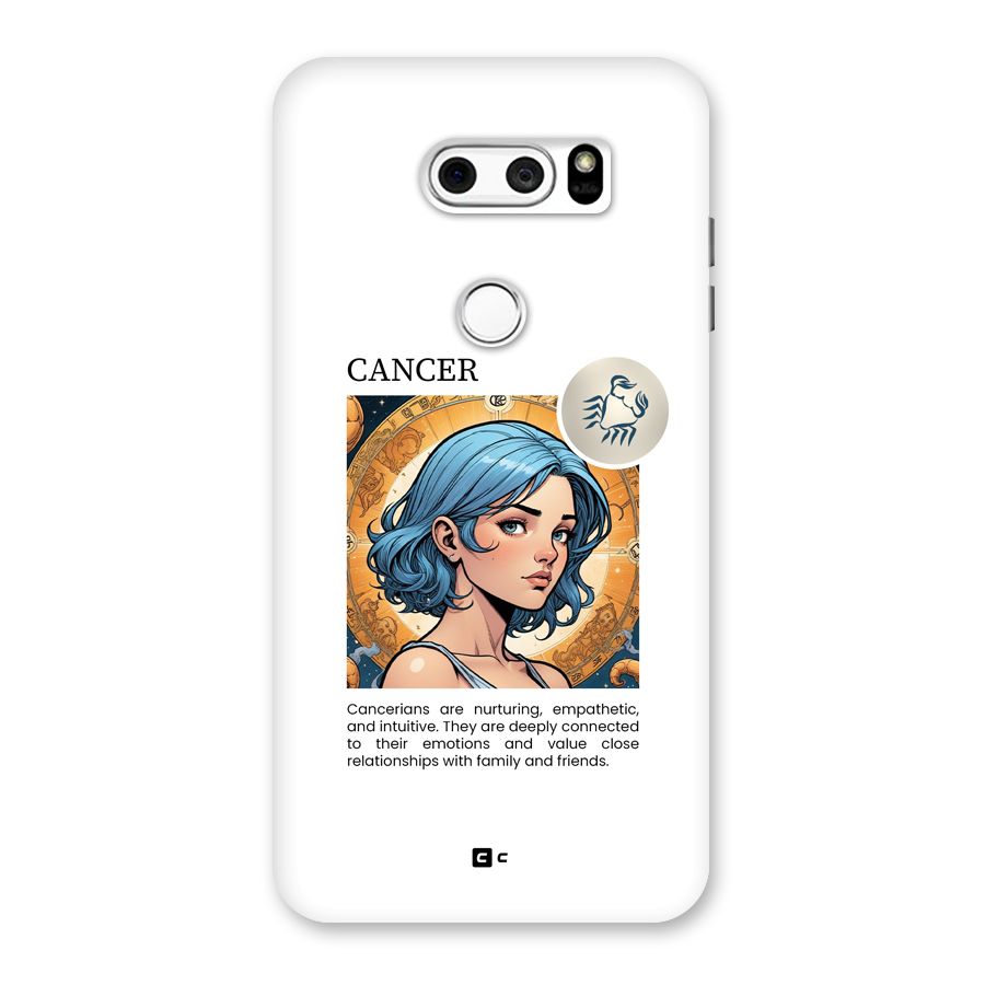 Connected Cancer Back Case for LG V30