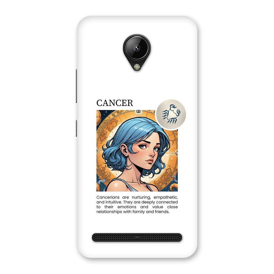 Connected Cancer Back Case for Lenovo C2