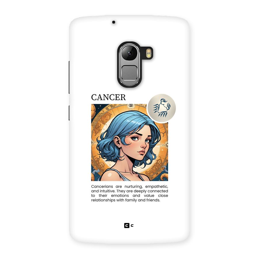 Connected Cancer Back Case for Lenovo K4 Note