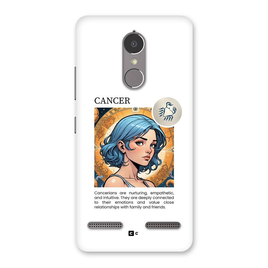 Connected Cancer Back Case for Lenovo K6