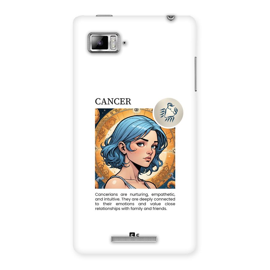 Connected Cancer Back Case for Lenovo Vibe Z K910