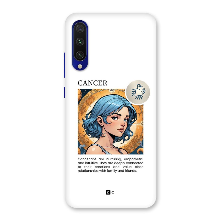 Connected Cancer Back Case for Mi A3
