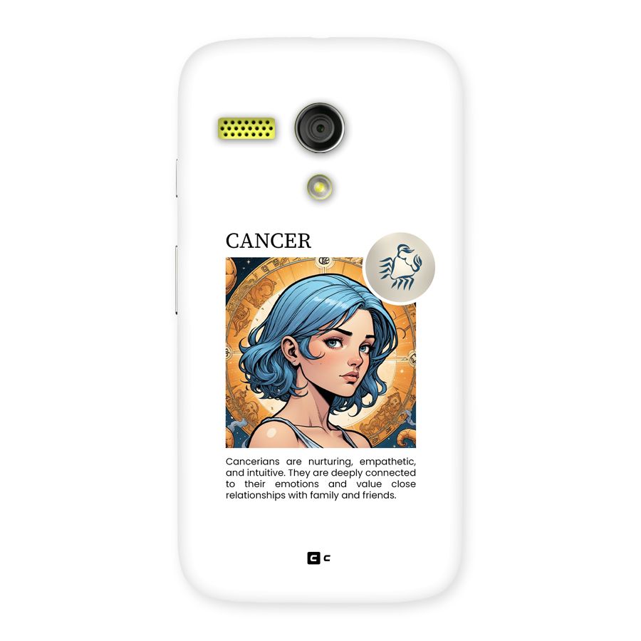 Connected Cancer Back Case for Moto G