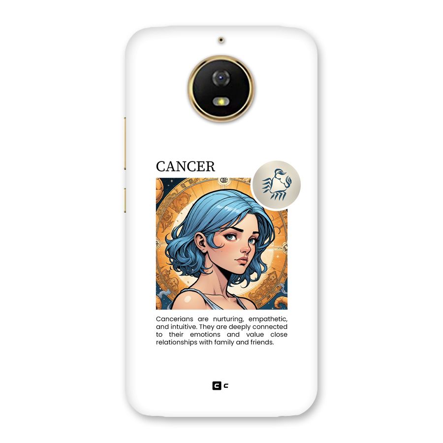 Connected Cancer Back Case for Moto G5s