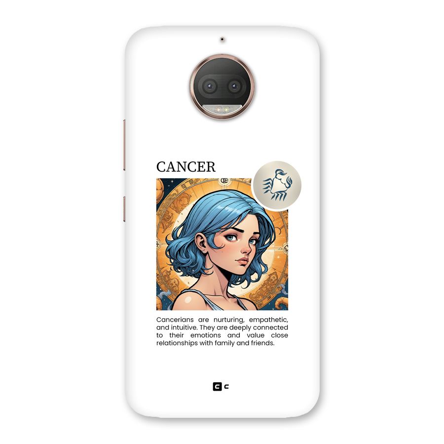 Connected Cancer Back Case for Moto G5s Plus