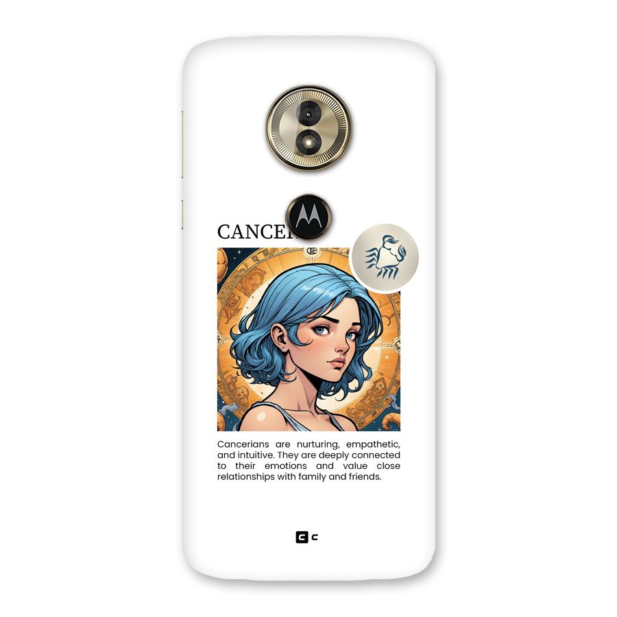 Connected Cancer Back Case for Moto G6 Play