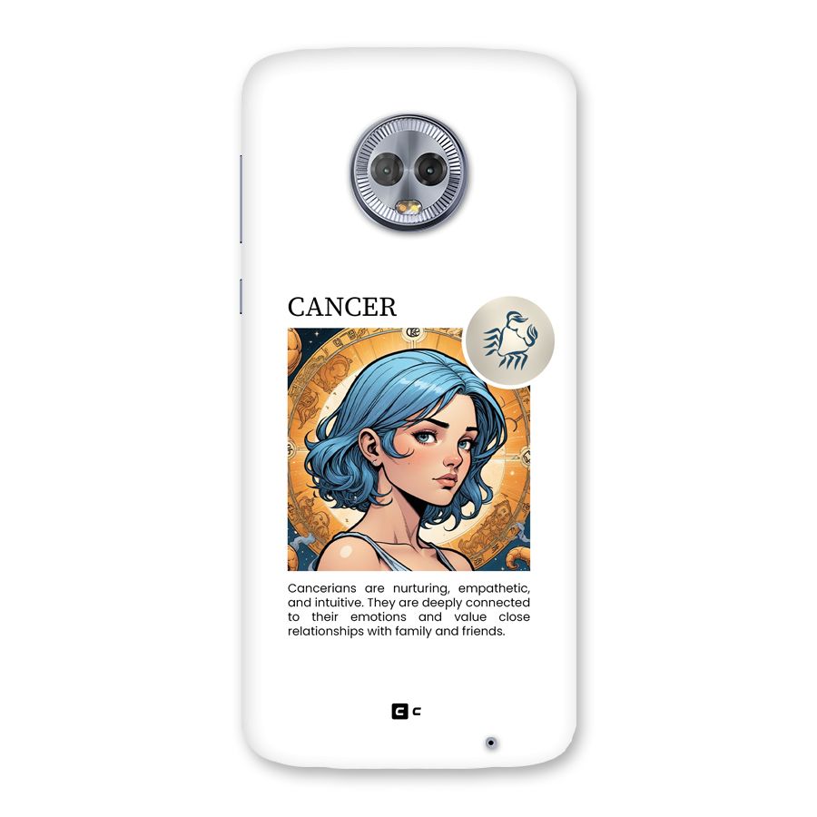 Connected Cancer Back Case for Moto G6 Plus