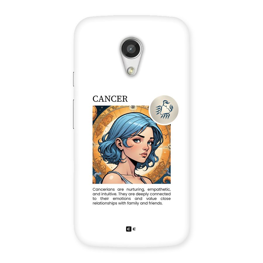 Connected Cancer Back Case for Moto G 2nd Gen
