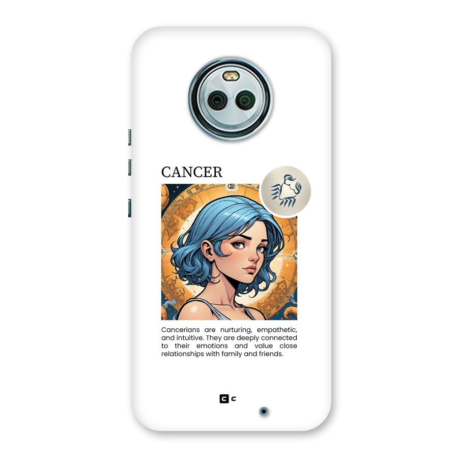Connected Cancer Back Case for Moto X4