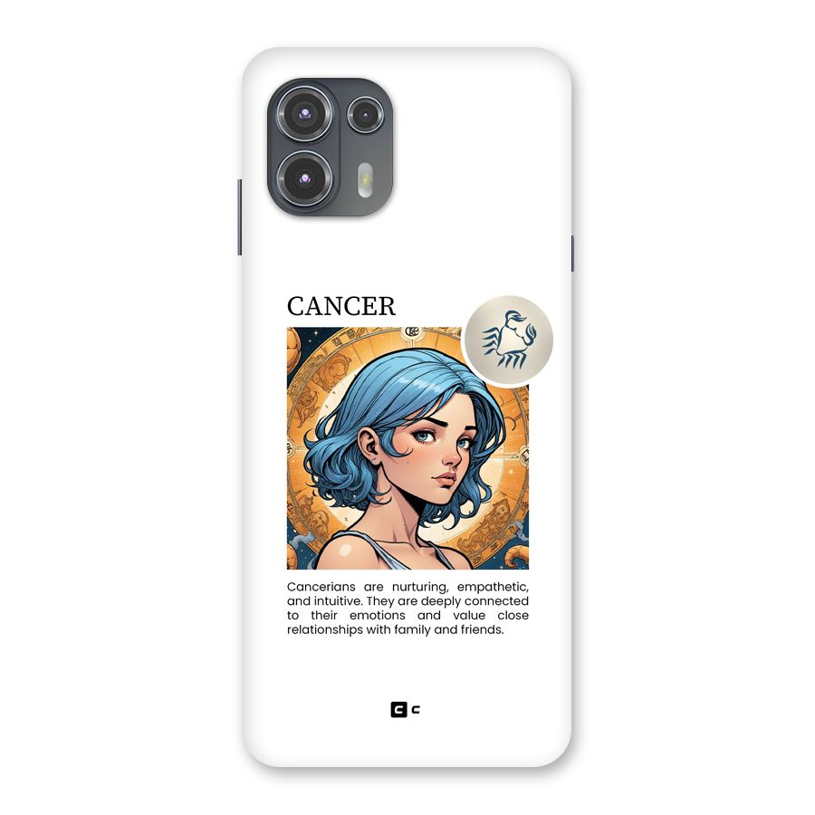 Connected Cancer Back Case for Motorola Edge 20 Fusion