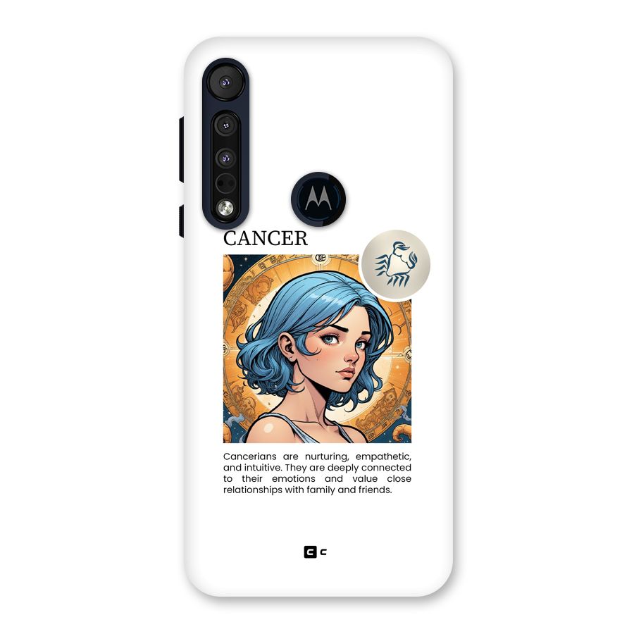 Connected Cancer Back Case for Motorola One Macro