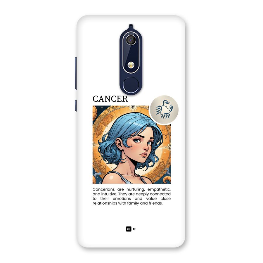 Connected Cancer Back Case for Nokia 5.1