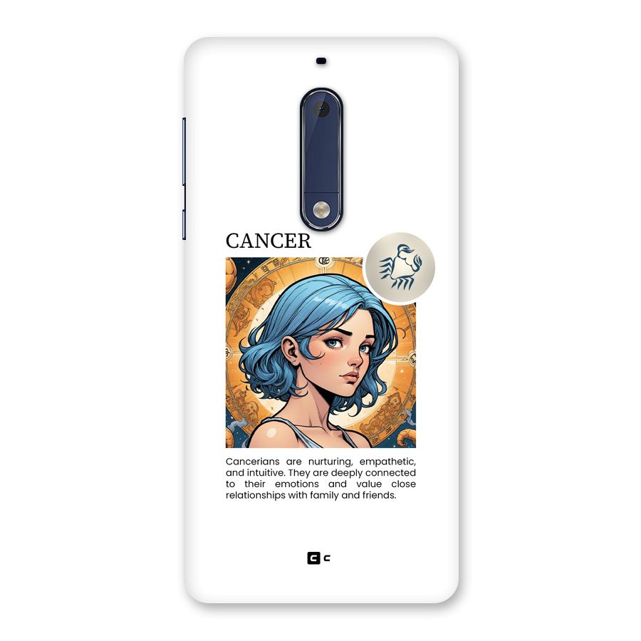 Connected Cancer Back Case for Nokia 5