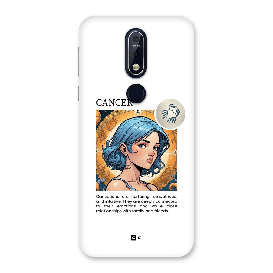 Connected Cancer Back Case for Nokia 7.1