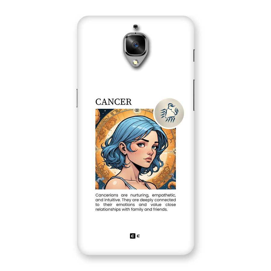 Connected Cancer Back Case for OnePlus 3